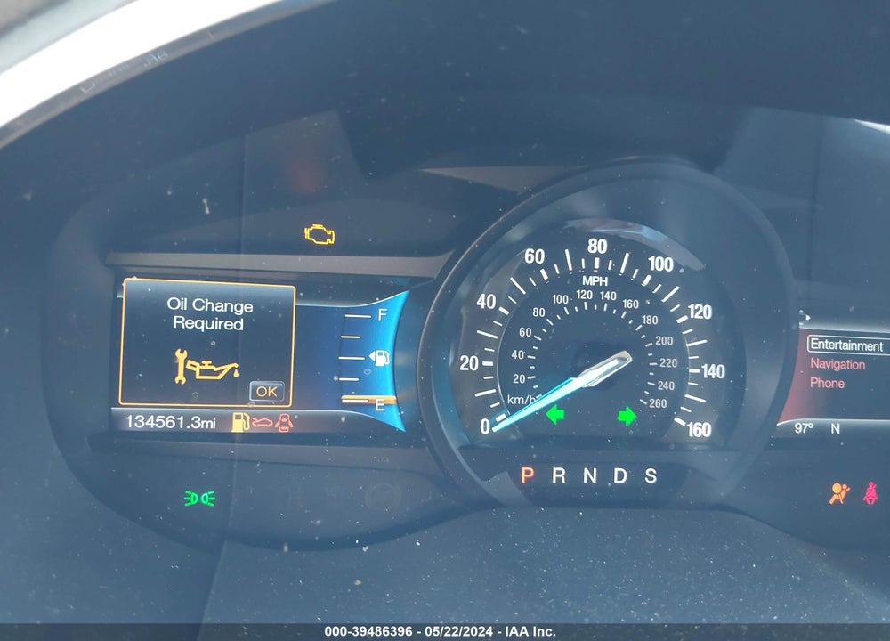 2016 FORD EDGE TITANIUM VIN: 2FMPK4K9XGBB18850