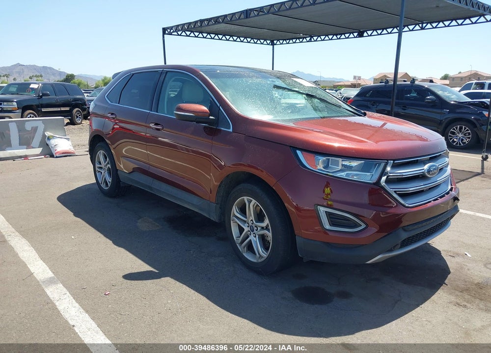 2016 FORD EDGE TITANIUM VIN: 2FMPK4K9XGBB18850