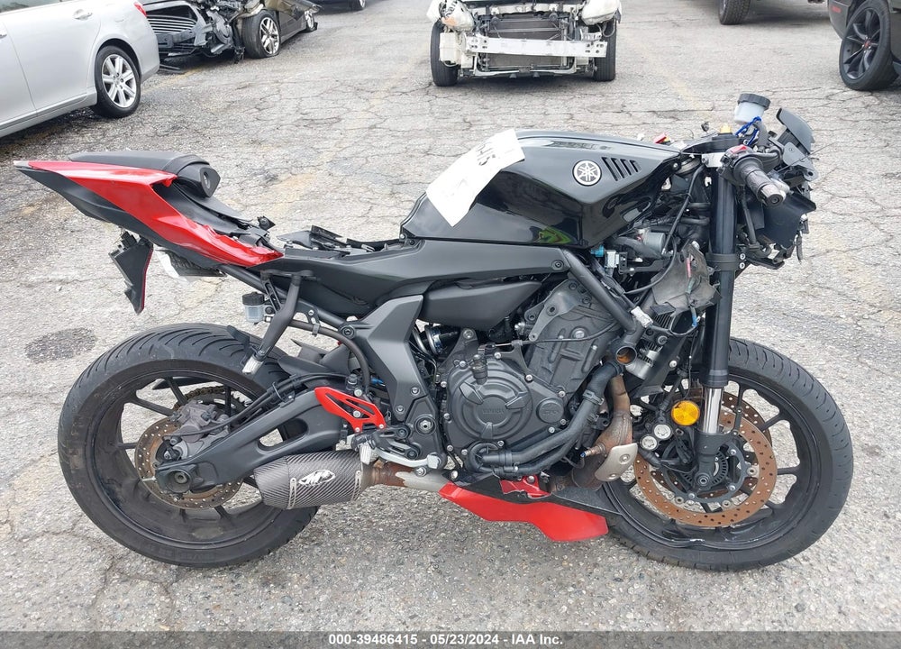 2022 YAMAHA YZFR7 VIN: JYARM38Y1NA000416