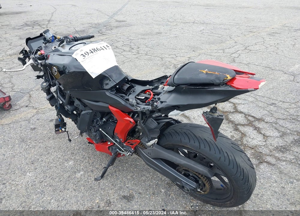2022 YAMAHA YZFR7 VIN: JYARM38Y1NA000416