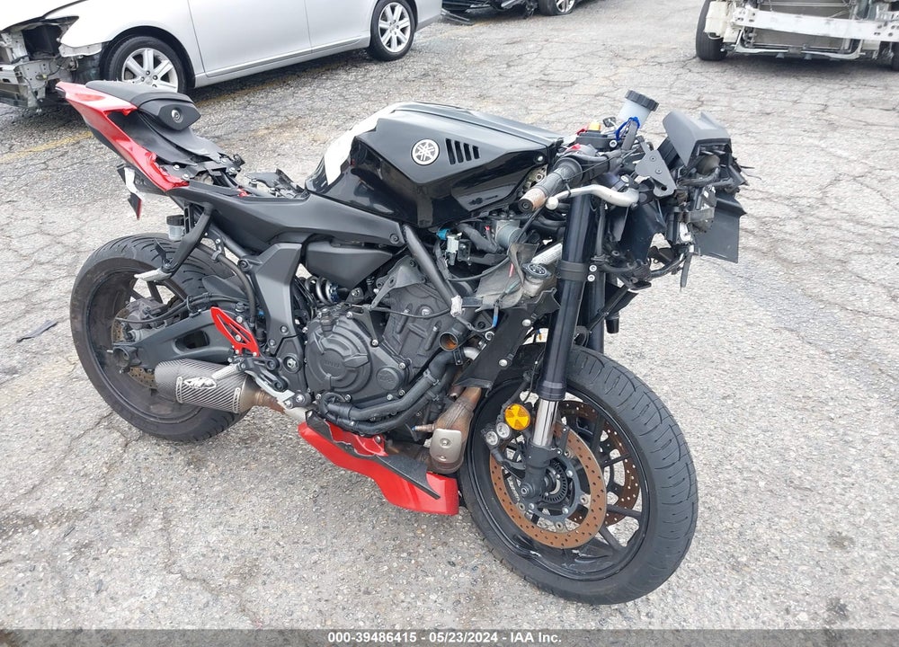 2022 YAMAHA YZFR7 VIN: JYARM38Y1NA000416