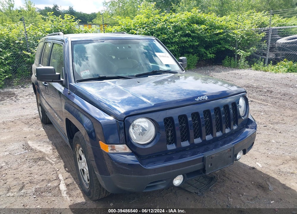 2012 JEEP PATRIOT SPORT VIN: 1C4NJPBA8CD606287