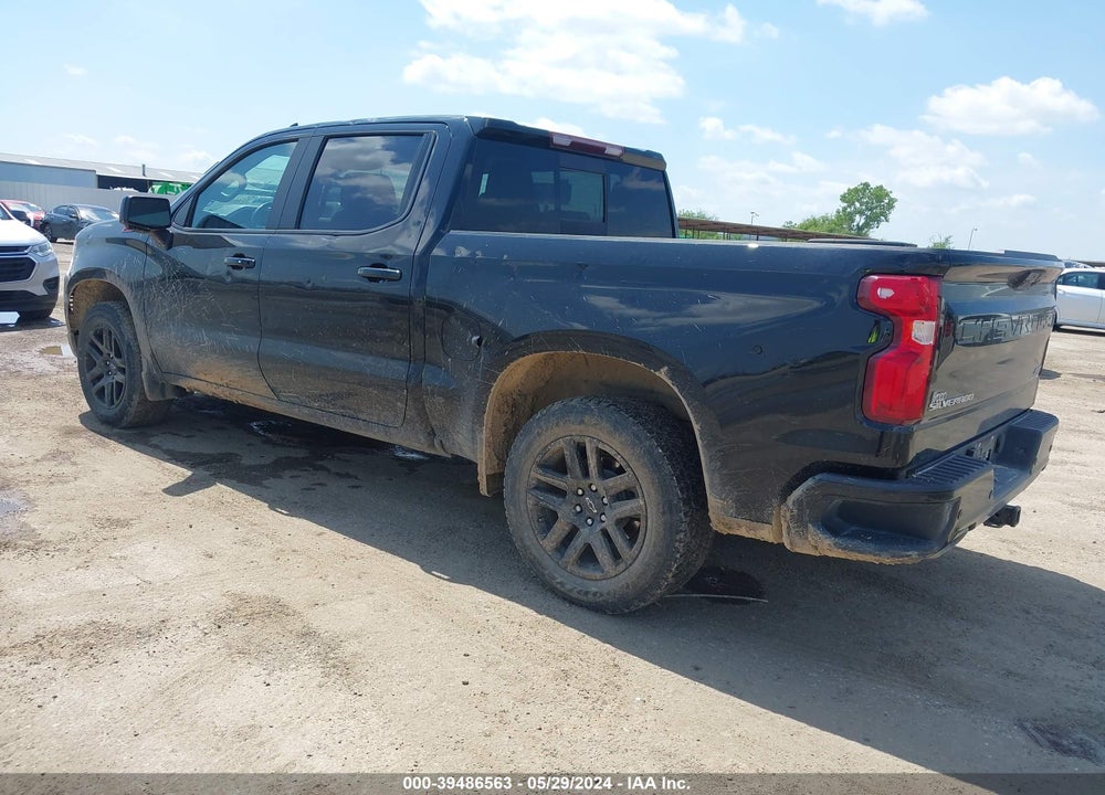 2022 CHEVROLET SILVERADO 1500 4WD SHORT BED RST VIN: 2GCUDEED6N1501775