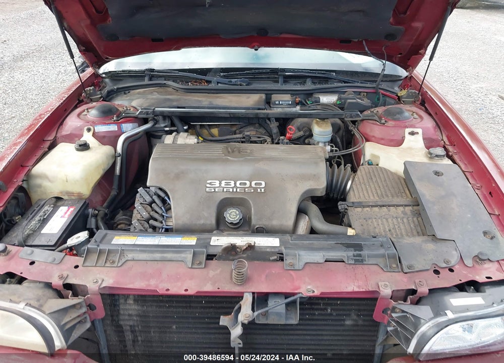 1997 BUICK LESABRE CUSTOM VIN: 1G4HP52K0VH410215
