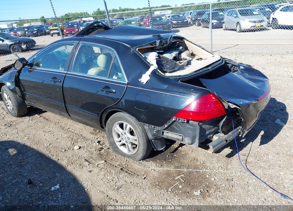 2007 HONDA ACCORD 2.4 EX VIN: 1HGCM56887A146308