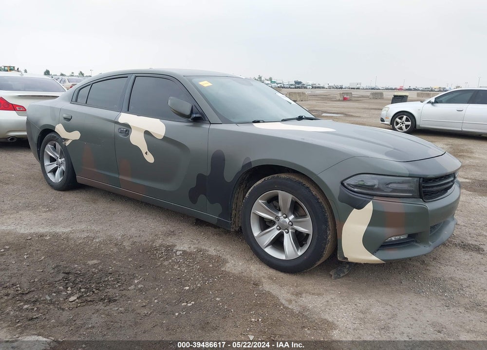 2017 DODGE CHARGER SXT RWD VIN: 2C3CDXHG8HH562798
