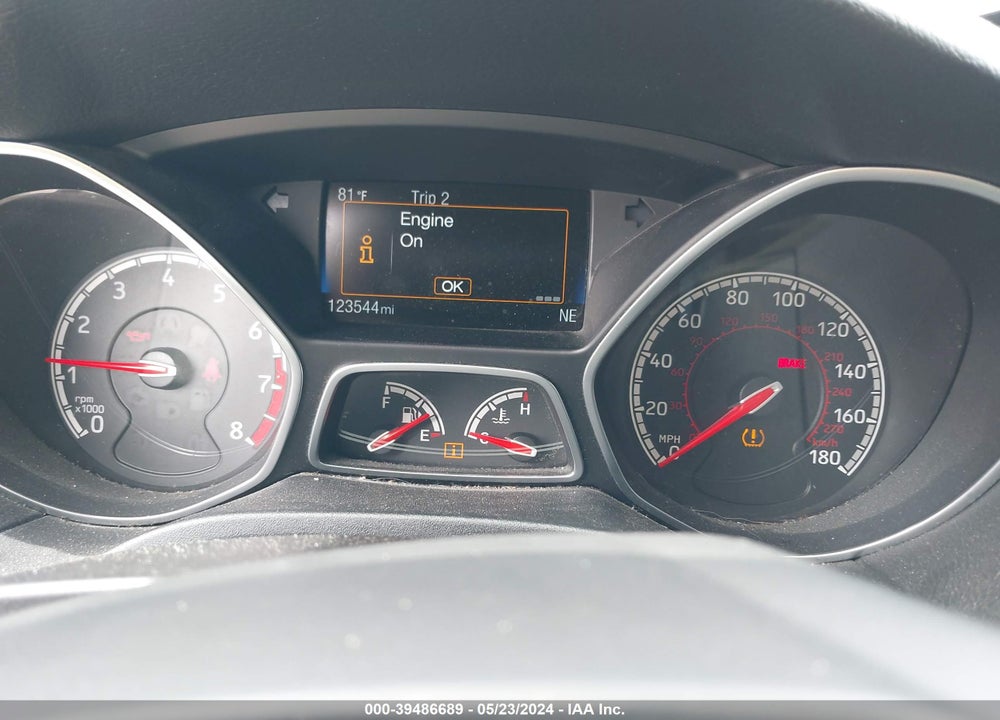 2017 FORD FOCUS ST VIN: 1FADP3L98HL239109
