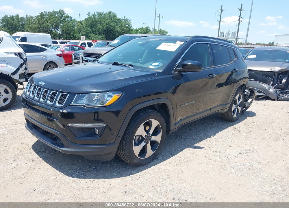 2018 JEEP COMPASS LATITUDE FWD VIN: 3C4NJCBB9JT248304