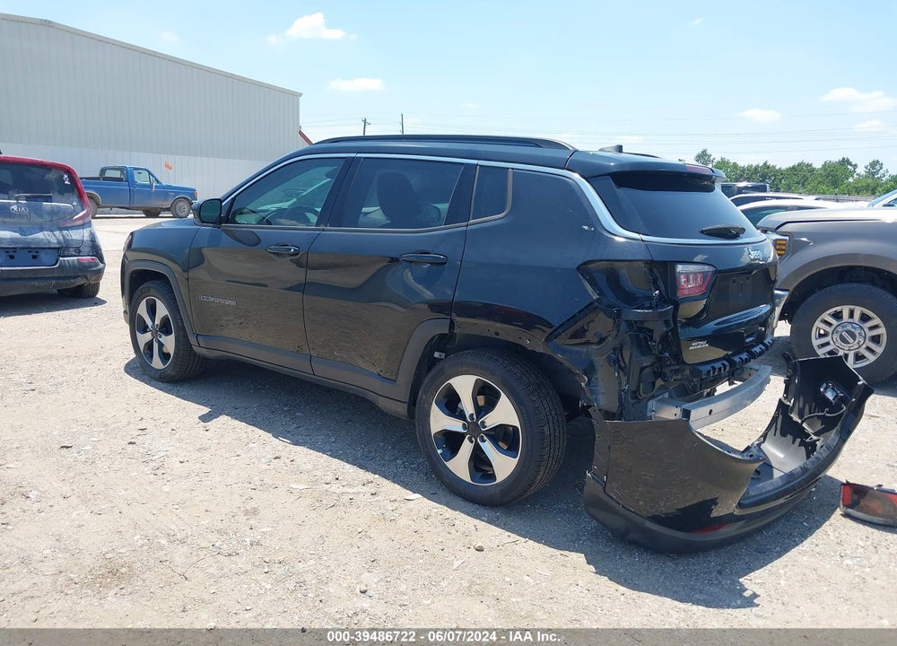 2018 JEEP COMPASS LATITUDE FWD VIN: 3C4NJCBB9JT248304