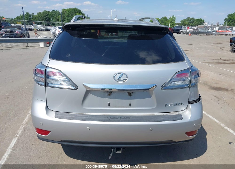 2012 LEXUS RX 350 VIN: JTJBK1BA9C2443462