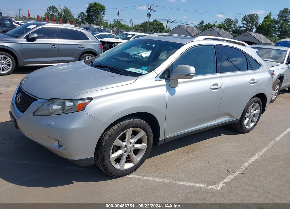 2012 LEXUS RX 350 VIN: JTJBK1BA9C2443462