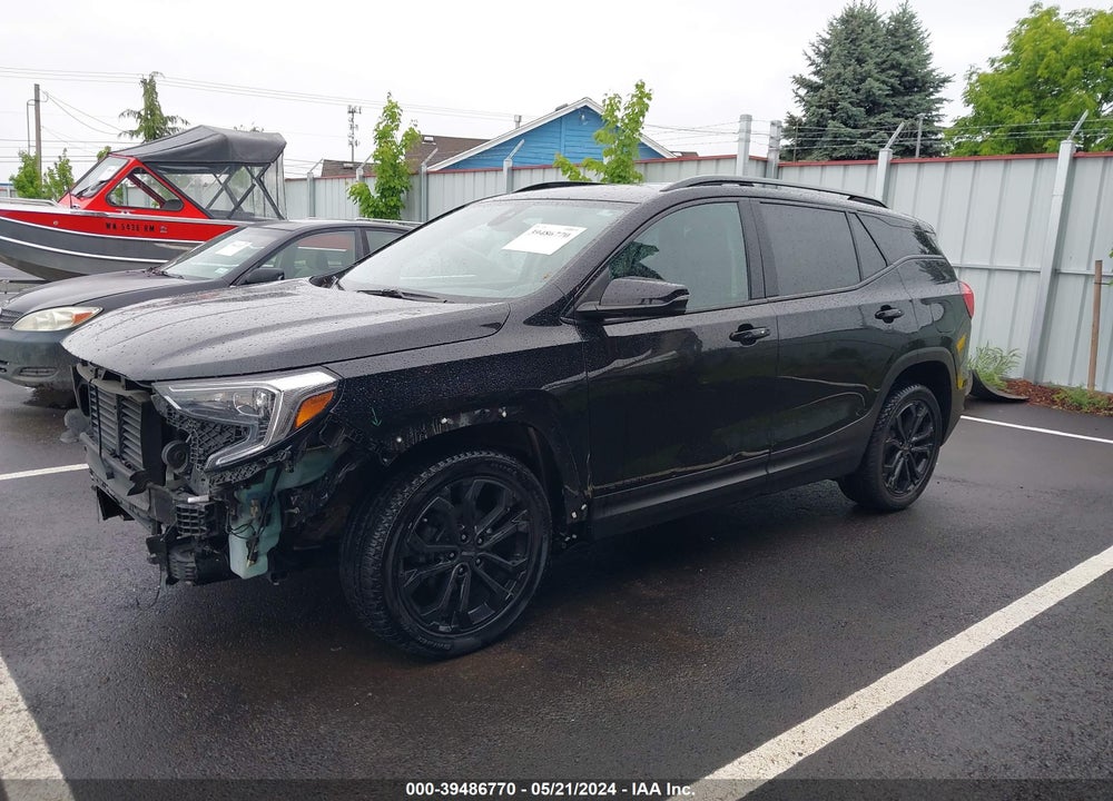 2021 GMC TERRAIN AWD SLT VIN: 3GKALVEV6ML401126
