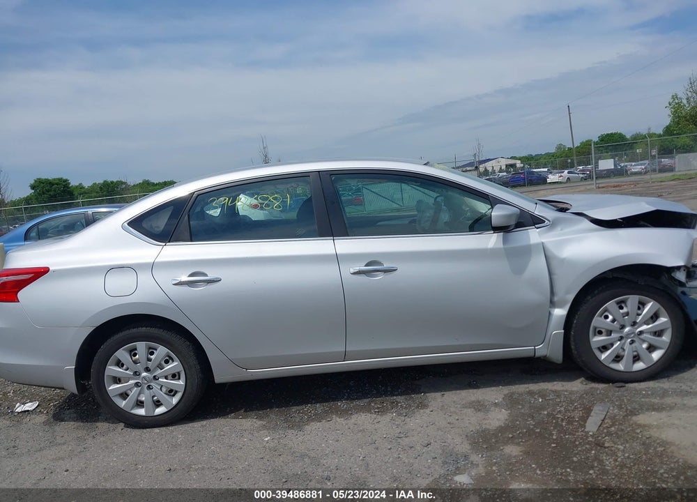 2017 NISSAN SENTRA S VIN: 3N1AB7AP6HY255193