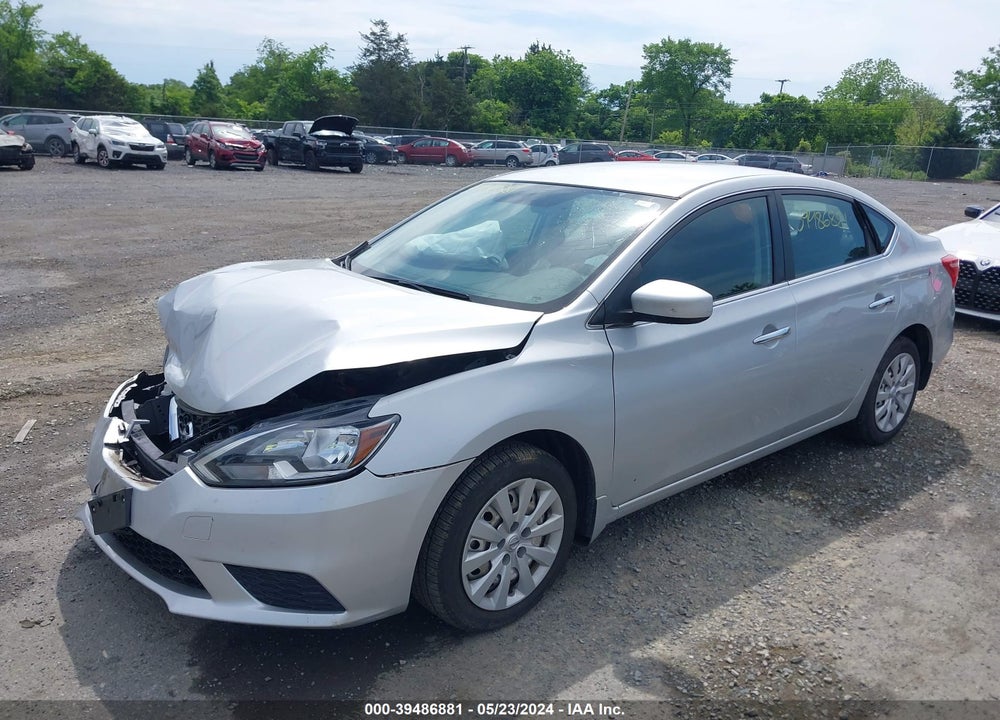 2017 NISSAN SENTRA S VIN: 3N1AB7AP6HY255193