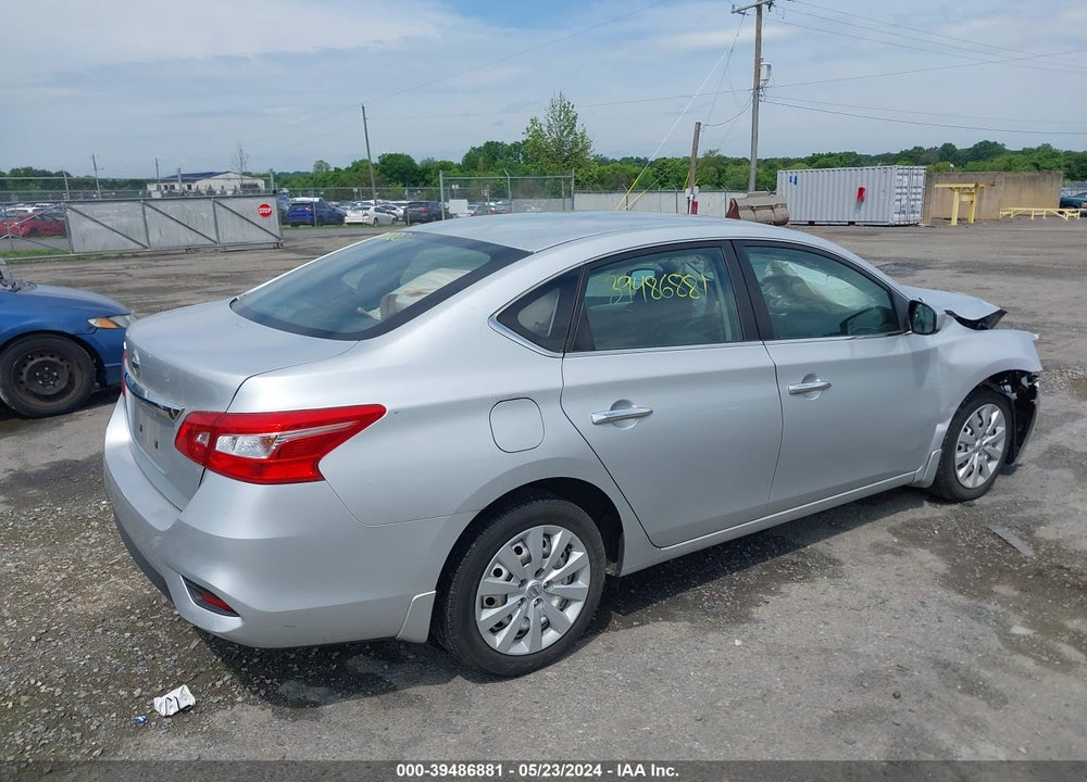 2017 NISSAN SENTRA S VIN: 3N1AB7AP6HY255193