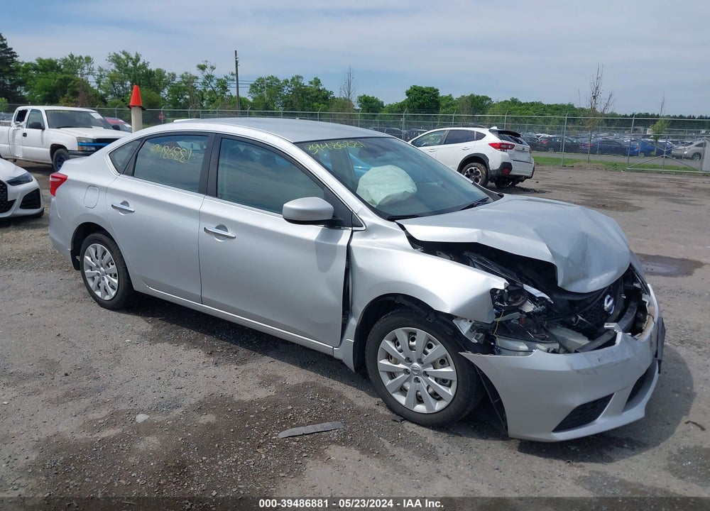 2017 NISSAN SENTRA S VIN: 3N1AB7AP6HY255193