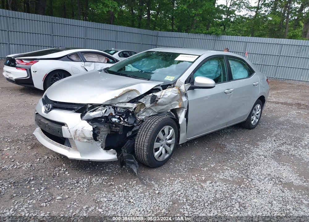 2016 TOYOTA COROLLA LE VIN: 5YFBURHE2GP459029