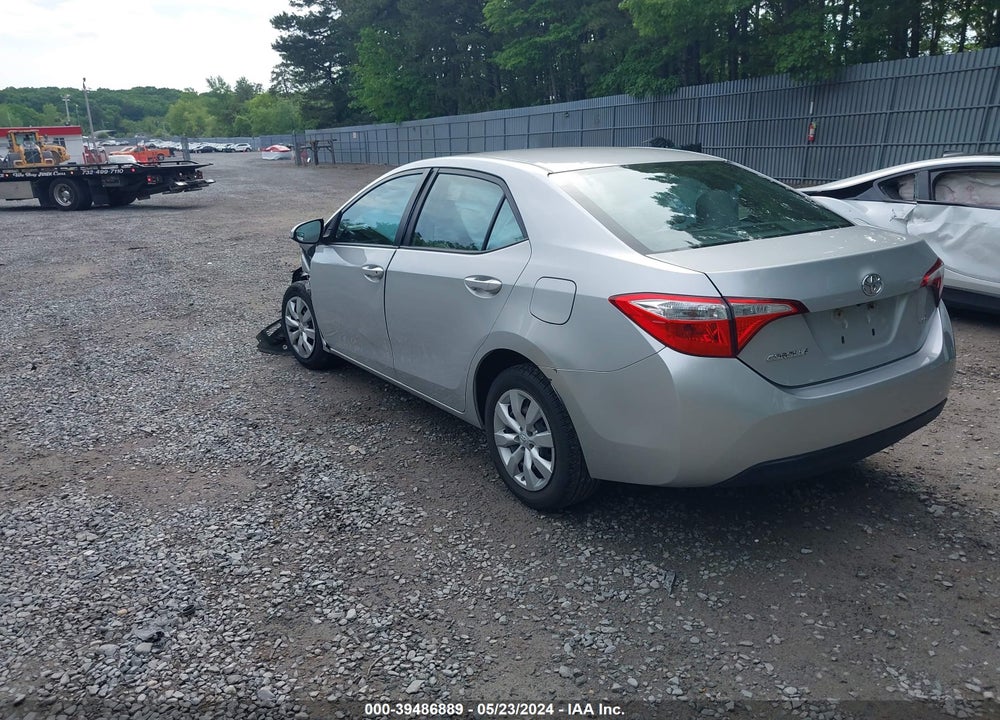 2016 TOYOTA COROLLA LE VIN: 5YFBURHE2GP459029