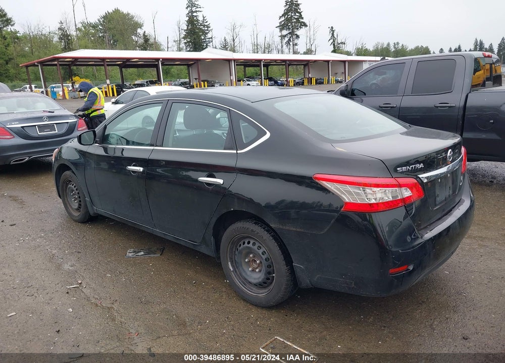 2015 NISSAN SENTRA S VIN: 3N1AB7AP8FY378006