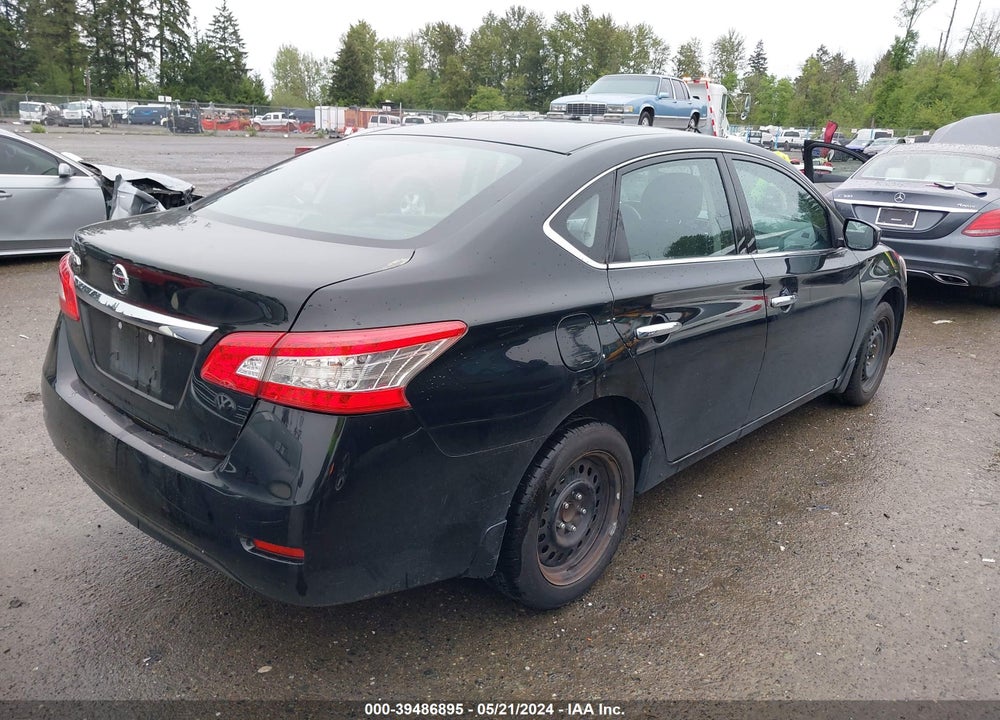 2015 NISSAN SENTRA S VIN: 3N1AB7AP8FY378006