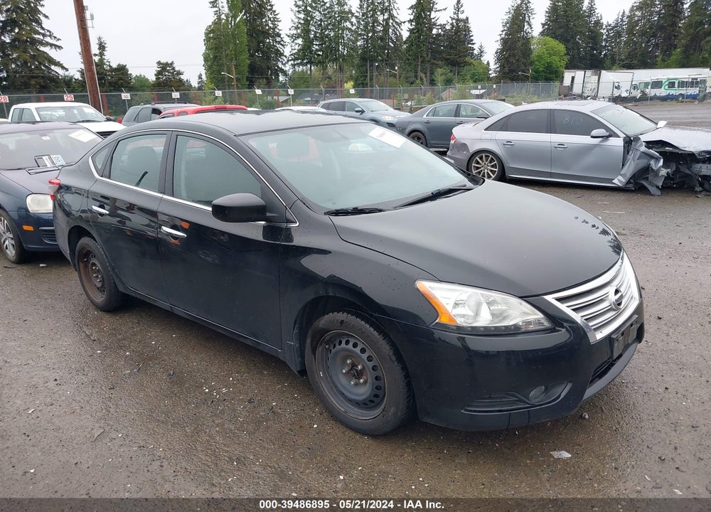 2015 NISSAN SENTRA S VIN: 3N1AB7AP8FY378006
