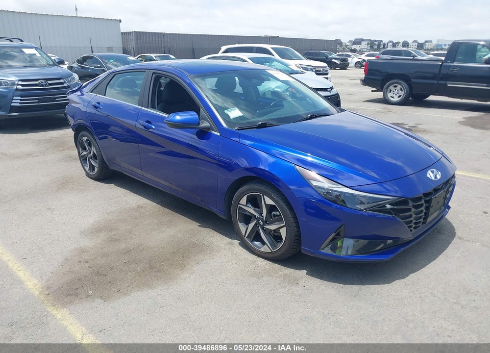 2022 HYUNDAI ELANTRA HYBRID LIMITED VIN: KMHLN4AJ5NU025002