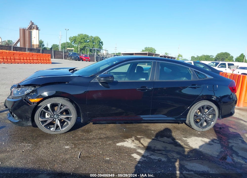 2020 HONDA CIVIC SPORT VIN: 2HGFC2F84LH602296