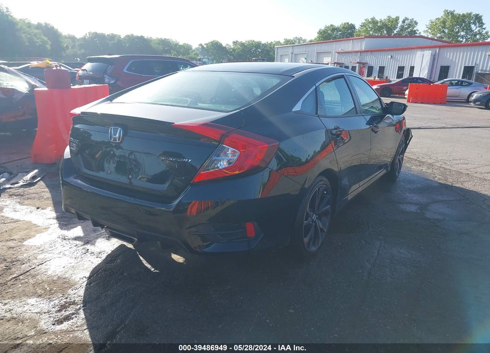 2020 HONDA CIVIC SPORT VIN: 2HGFC2F84LH602296