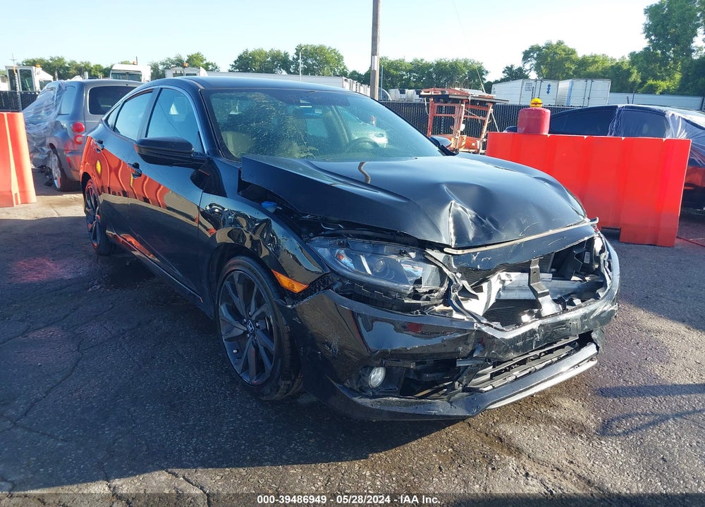 2020 HONDA CIVIC SPORT VIN: 2HGFC2F84LH602296