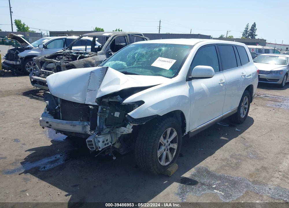 2011 TOYOTA HIGHLANDER VIN: 5TDZA3EH6BS013243