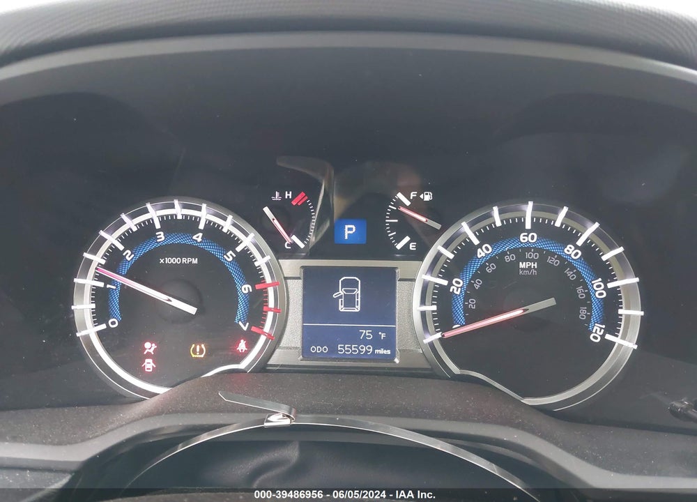 2019 TOYOTA 4RUNNER LIMITED VIN: JTEBU5JR3K5629051