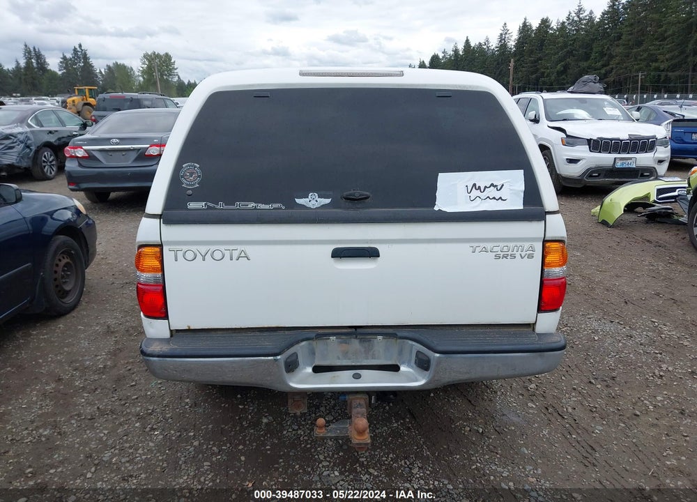 2002 TOYOTA TACOMA BASE V6 VIN: 5TEWN72N72Z065508