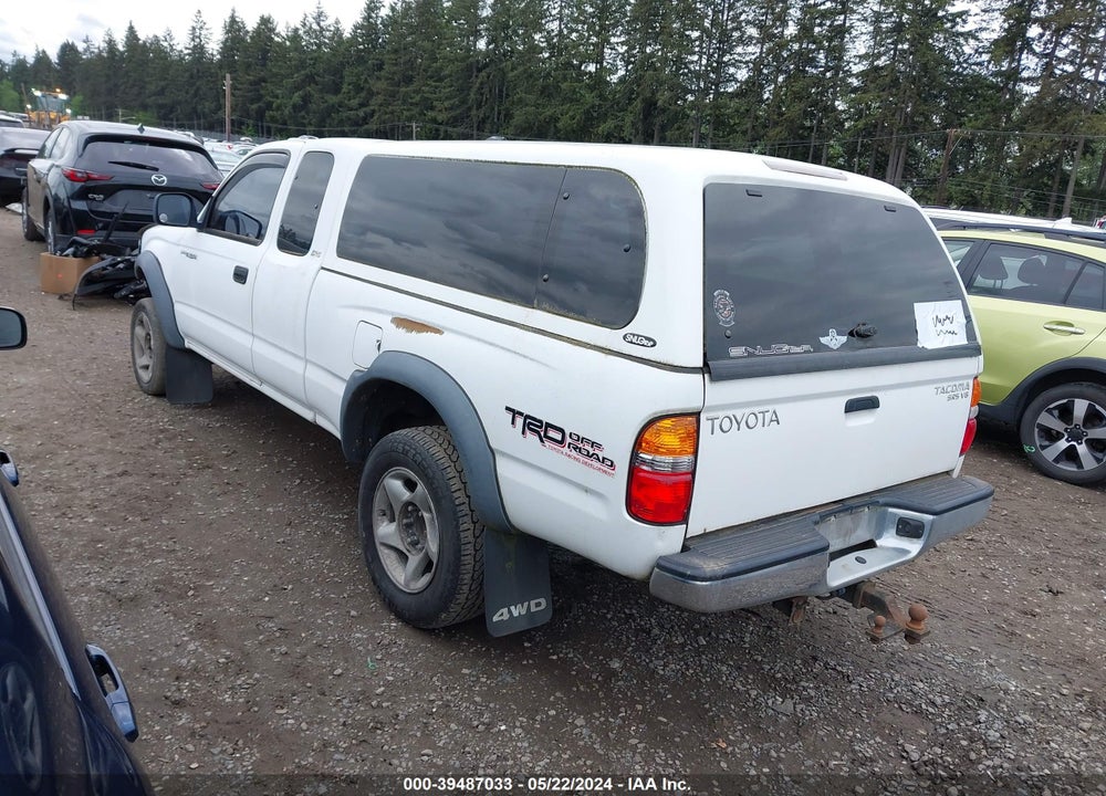 2002 TOYOTA TACOMA BASE V6 VIN: 5TEWN72N72Z065508