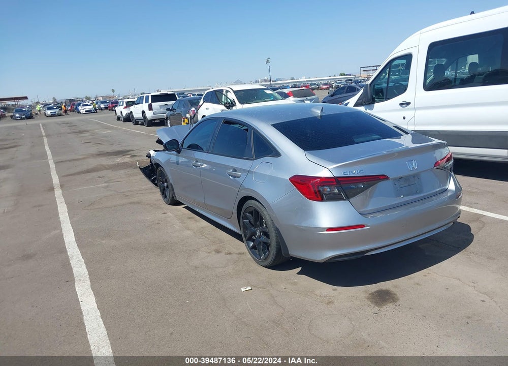 2023 HONDA CIVIC SPORT VIN: 2HGFE2F51PH500833