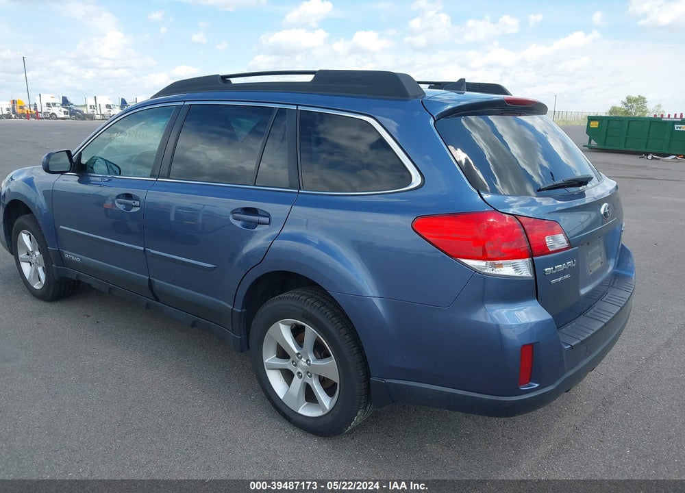 2013 SUBARU OUTBACK 2.5I LIMITED VIN: 4S4BRBKCXD3232056