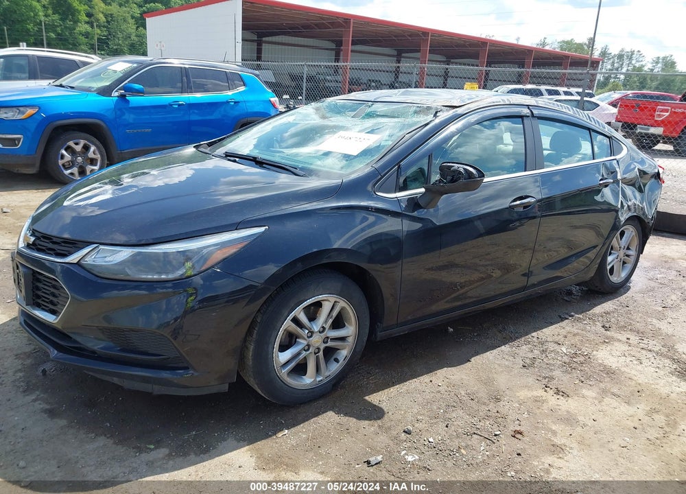 2018 CHEVROLET CRUZE LT AUTO VIN: 1G1BE5SM8J7183642
