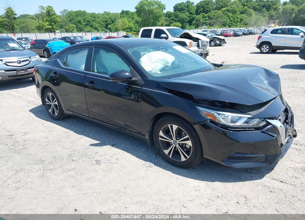 2020 NISSAN SENTRA SV XTRONIC CVT VIN: 3N1AB8CV8LY252399