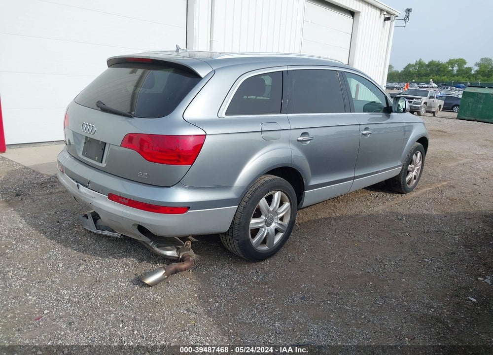 2007 AUDI Q7 4.2 VIN: WA1AV74L97D010588