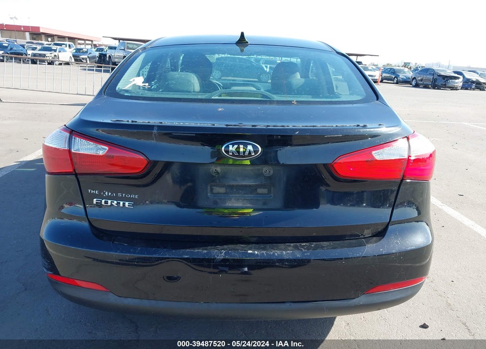 2016 KIA FORTE LX VIN: KNAFK4A60G5502662