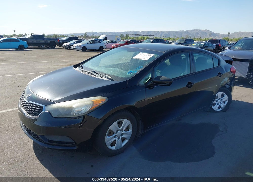 2016 KIA FORTE LX VIN: KNAFK4A60G5502662
