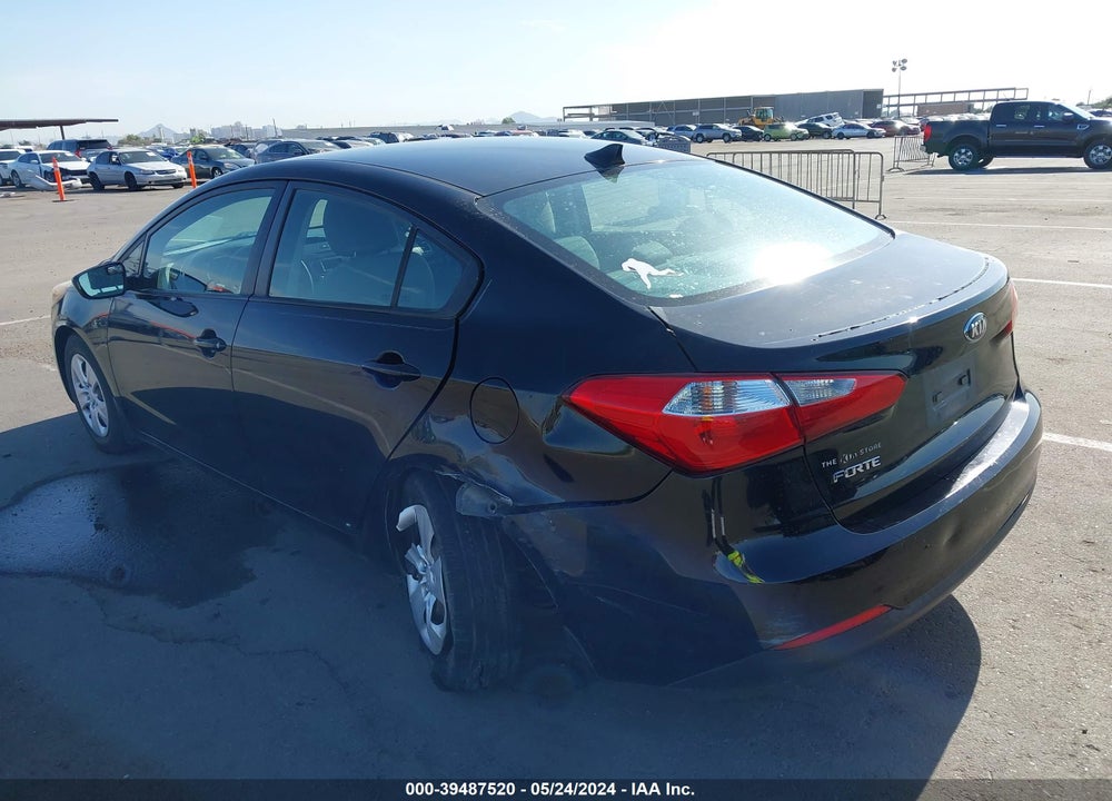 2016 KIA FORTE LX VIN: KNAFK4A60G5502662