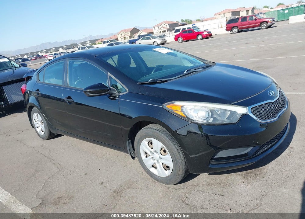 2016 KIA FORTE LX VIN: KNAFK4A60G5502662