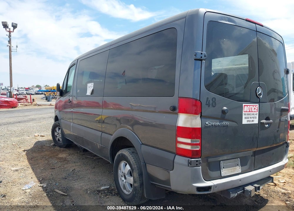 2013 MERCEDES-BENZ SPRINTER 2500 NORMAL ROOF VIN: WDZPE7CC5D5801191