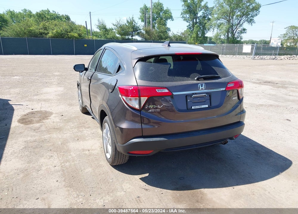 2020 HONDA HR-V AWD EX-L VIN: 3CZRU6H70LM707000