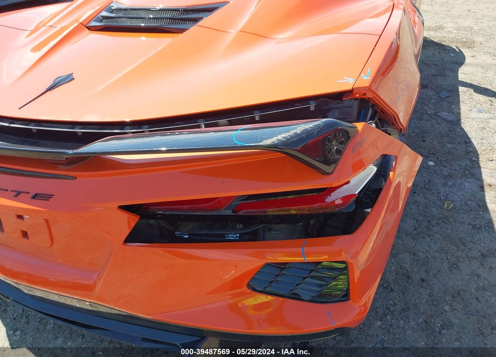2020 CHEVROLET CORVETTE STINGRAY RWD 3LT VIN: 1G1Y83D4XL5107065
