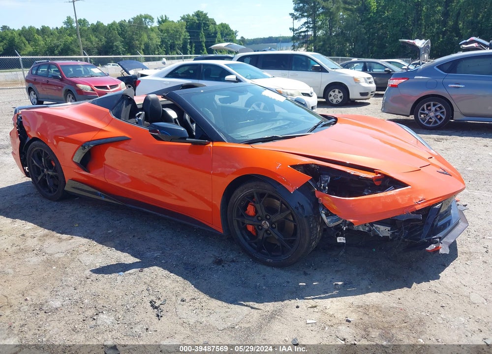 2020 CHEVROLET CORVETTE STINGRAY RWD 3LT VIN: 1G1Y83D4XL5107065