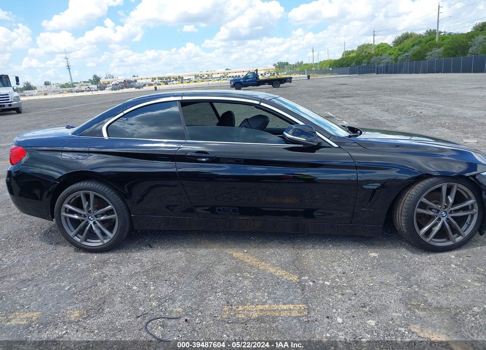 2017 BMW 430I VIN: WBA4U7C56H5H19354