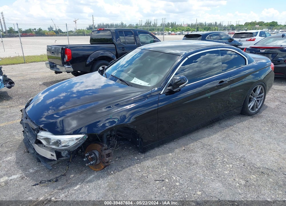 2017 BMW 430I VIN: WBA4U7C56H5H19354