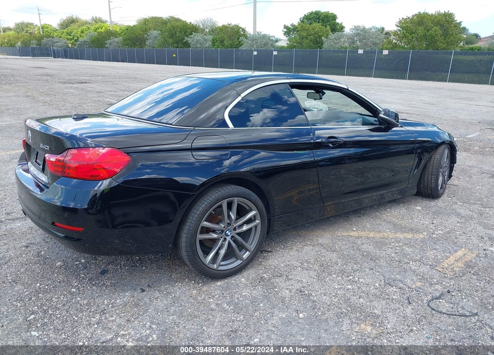 2017 BMW 430I VIN: WBA4U7C56H5H19354