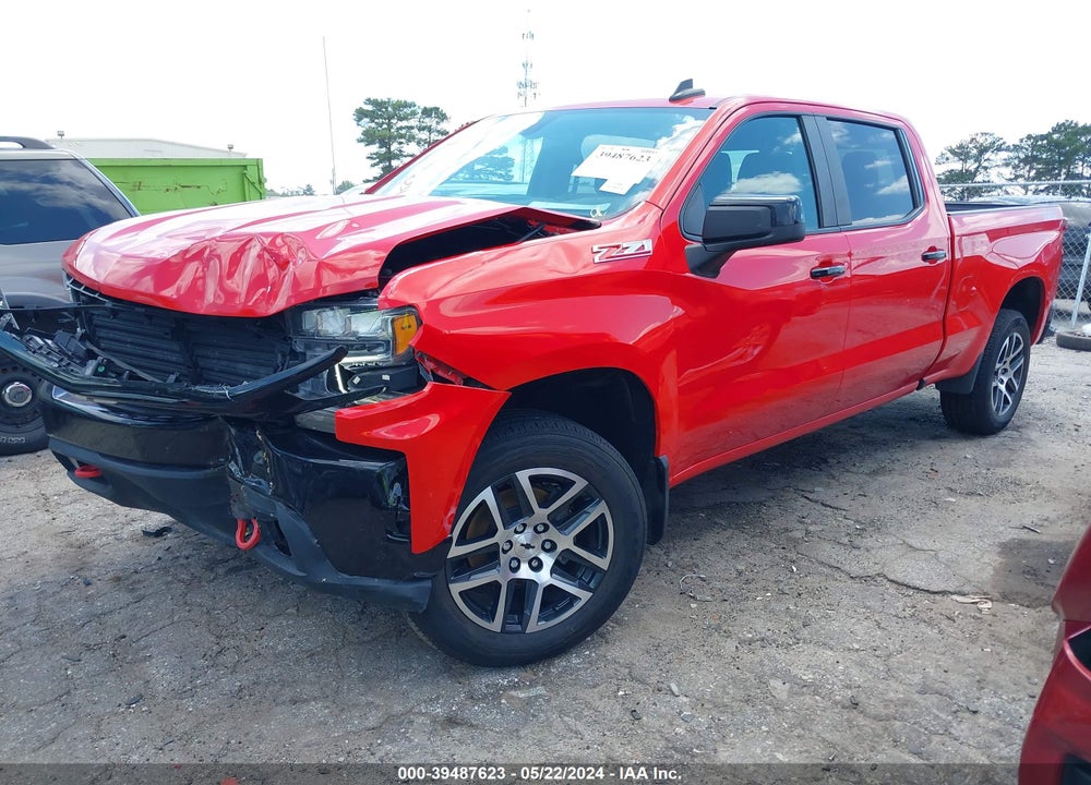 2019 CHEVROLET SILVERADO 1500 LT TRAIL BOSS VIN: 1GCPYFED8KZ170188